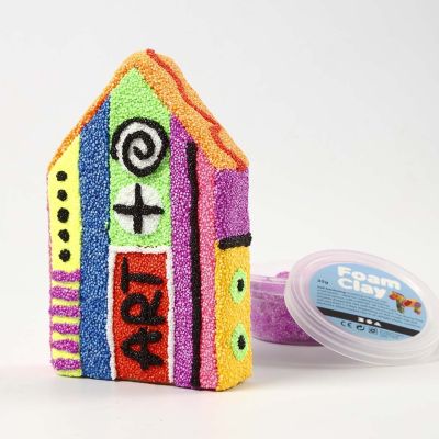 Pappmaché-Haus