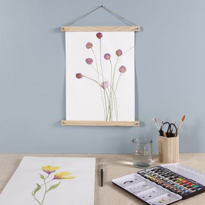 Florales Bild aus Wasserfarben