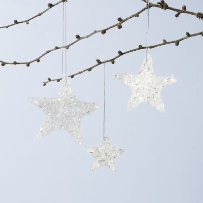 Sternenglanz aus Sticky Base und Schneeglitter