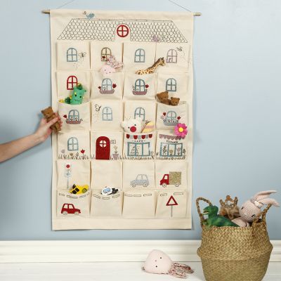 Stofftaschen-Organizer zum Aufhängen