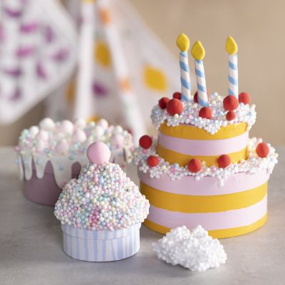 "Süße" Kuchen aus Pappschachteln