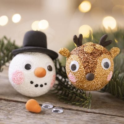 Rentier aus Silk Clay® und Foam Clay®