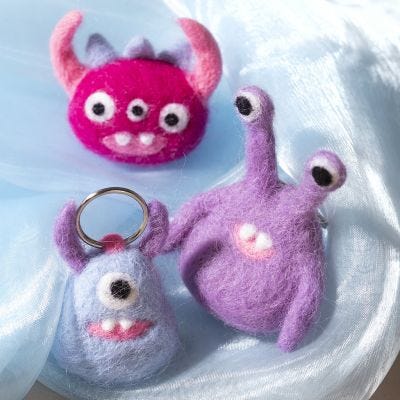 Monster aus Nadelfilz
