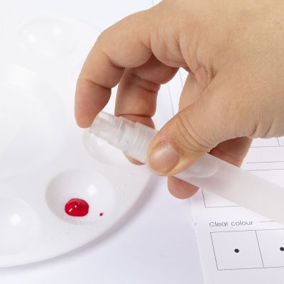 Wie man mit Gouachefarbe unterschiedliche Strukturen und Transparenzgrade erreicht