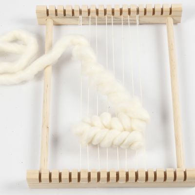 Weben mit der Soumak-Technik