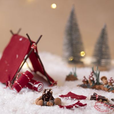 Der Wichtel macht Campingurlaub