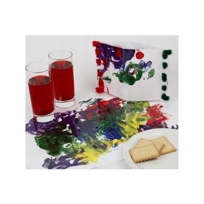 Mit Fingerfarben der Fantasie freien Lauf lassen