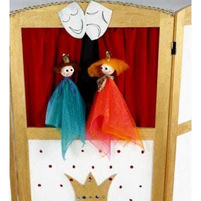 Ein Puppentheater basteln