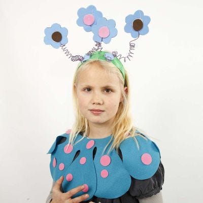 Blumenhaarreifen
