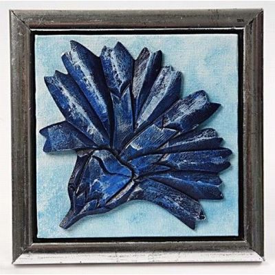 Ornamente mit Pigment-Acrylfarbe patinieren