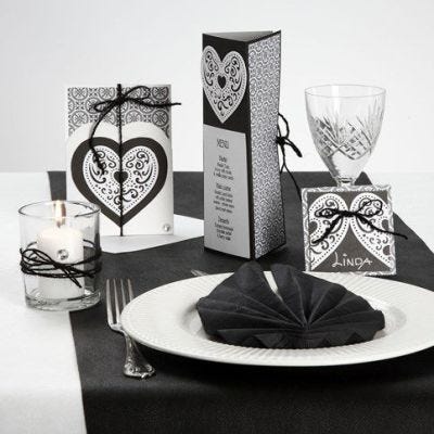 Kartenserie mit Designpapier
