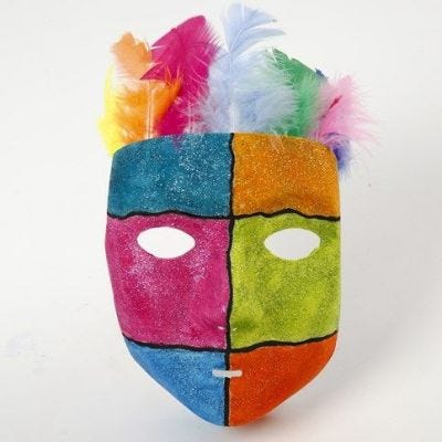 Kunststoff-Maske