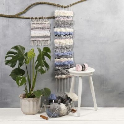 Ein langer Wandbehang