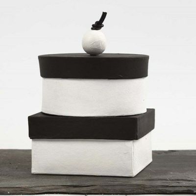 Selbstgemachte Schachteln mit Griff