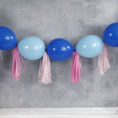 Girlande aus Luftballons
