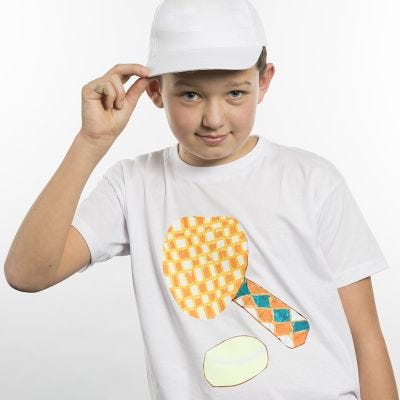 T-Shirt mit Sport-Motiv