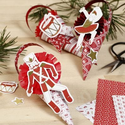 Weihnachtliche Verpackung