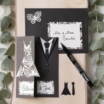 Einladungskarten für die Hochzeit