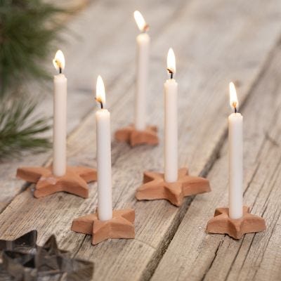 Sternförmiger Kerzenständer