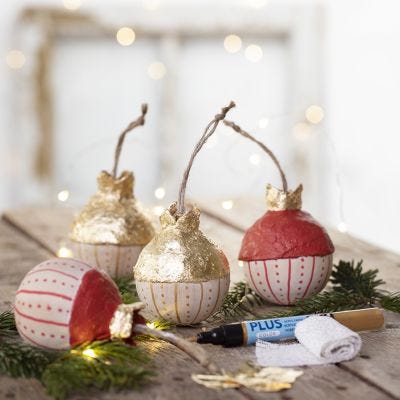 Christbaumkugel aus Holz