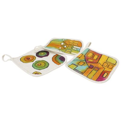Bunte Topflappen