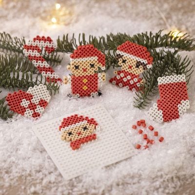 Geflochtener Weihnachtsstern