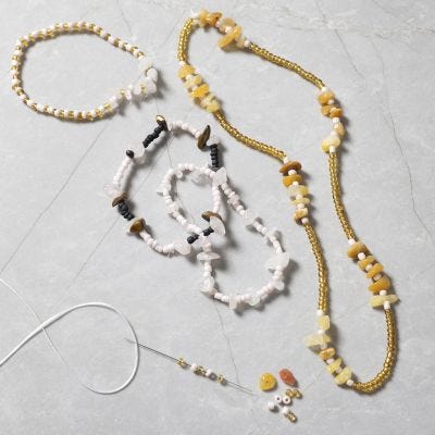 Schmuck mit Rosenquarz
