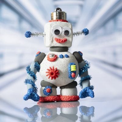 Roboterjunge