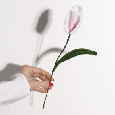 Calla aus Pfeifenreinigern