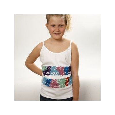 Schwammstempel-Technik in trendigen Farben