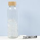 Wasserflasche, dekoriert mit einem Glas-/Porzellan-Marker