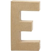 Buchstaben, E, H 20,5 cm, B 11,5 cm, Dicke 2,5 cm, 1 Stk