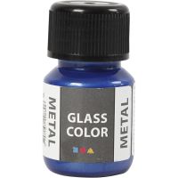 Glass Color Metal, Blau, 30 ml/ 1 Fl.