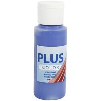 Plus Color Bastelfarbe, Ultramarinblau, 60 ml/ 1 Fl.