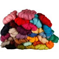 Wolle, Dicke 21 my, Sortierte Farben, 32x100 g/ 1 Pck