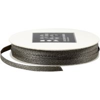 Zierband, B: 5 mm, Silber, 20 m/ 1 Rolle