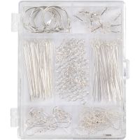 Starterset, Schmuck, Versilbert, 1 Set/ 1 Pck