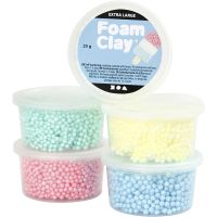 Foam Clay Extra Large, Sortierte Farben, 5x25 g/ 1 Pck