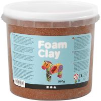 Foam Clay® , Braun, 560 g/ 1 Eimer
