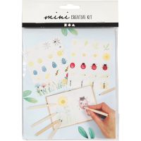 Mini Kreativ Set, Insekten, 1 Pck