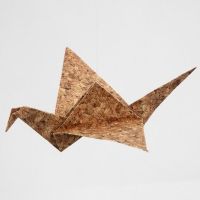 Origami-Vögel aus Oslo Nature-Papier