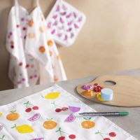 Geschirrtücher mit Früchte-Design