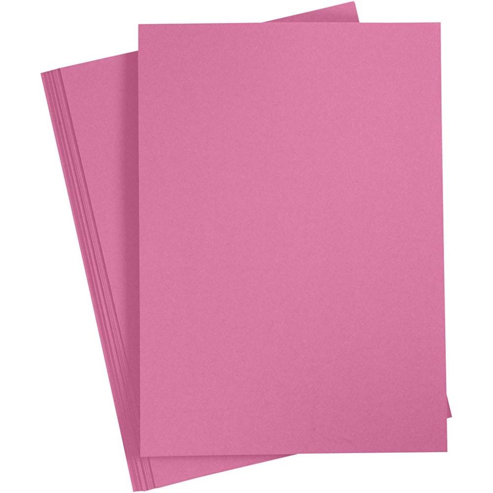 Papier, A4, 210x297 mm, 80 g, Pink, 20 Stk/ 1 Pck