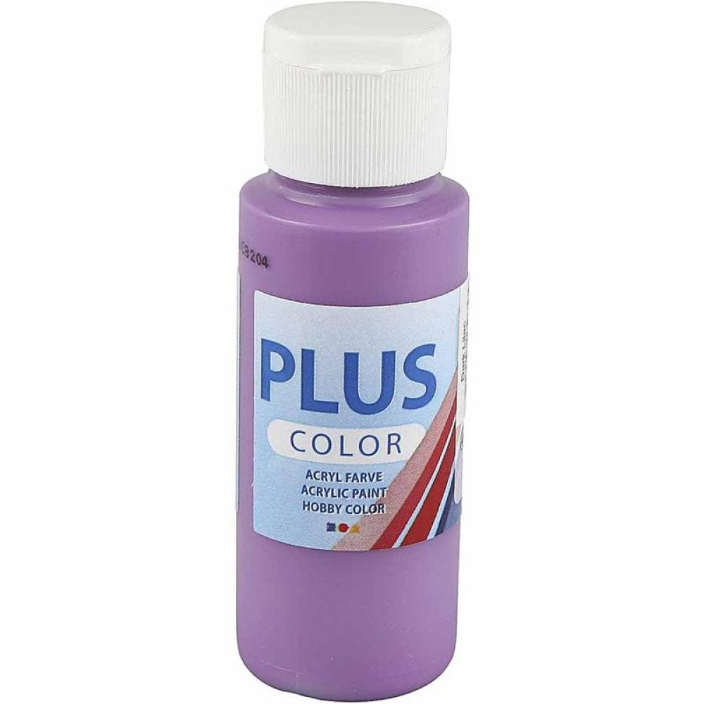 Plus Color Bastelfarbe, Dunkelviolett, 60 ml/ 1 Fl.