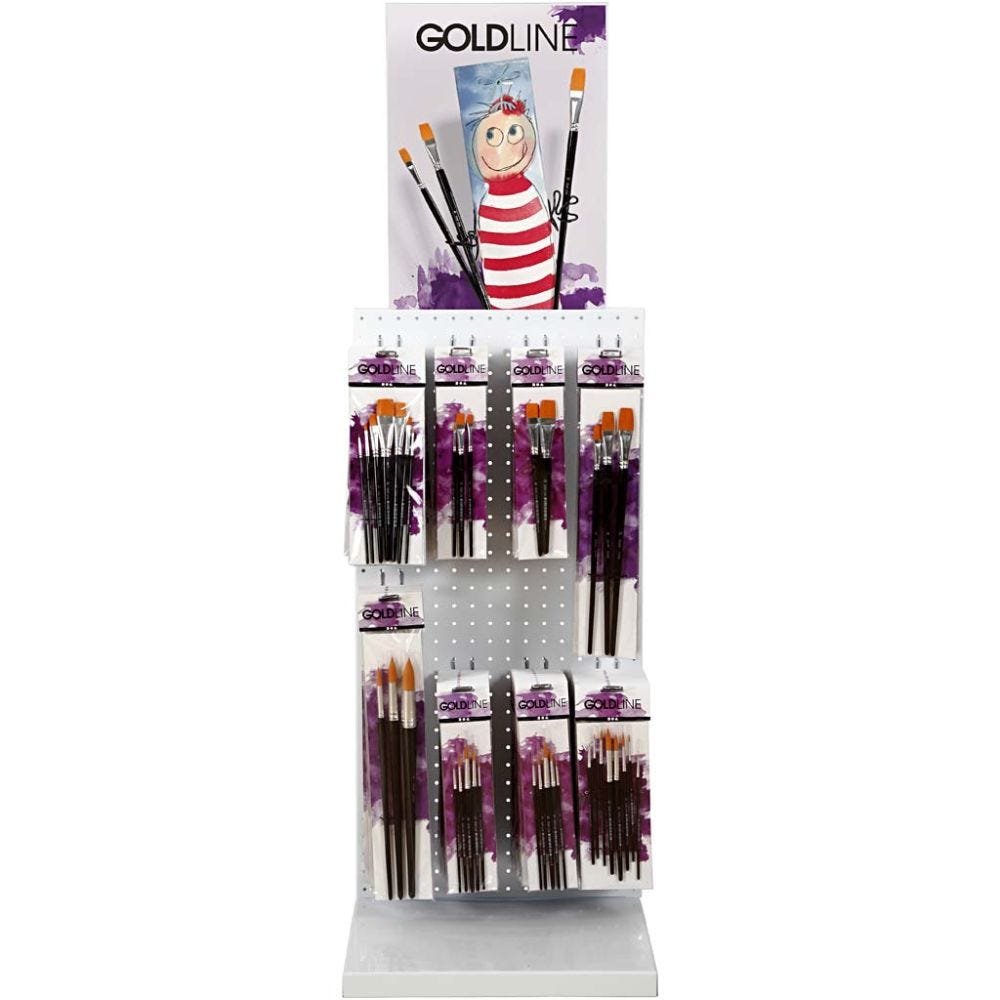 Gold Line Pinsel, 96 Teile/ 1 Pck