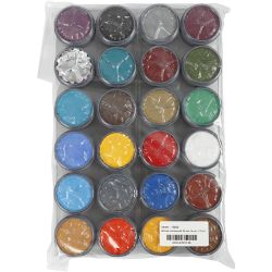 Grimas Schminkpalette, Sortierte Farben, 24x15 ml/ 1 Pck