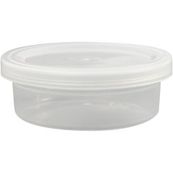 Plastikdose mit Deckel