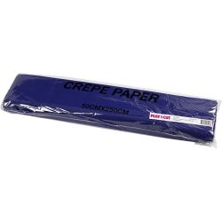 Krepppapier, Blatt 50x250 cm, 22 g, Blau, 10 Lage/ 1 Pck