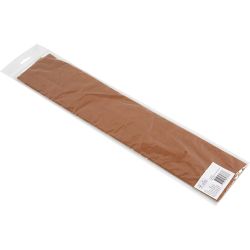 Krepppapier, Blatt 50x250 cm, 22 g, Braun, 1 Lage/ 1 Pck