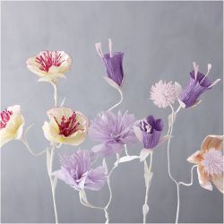 Krepppapier, Blatt 25x60 cm, Kreppanteil: 180%, 105 g, Pastellfarben, 8 Bl./ 1 Pck